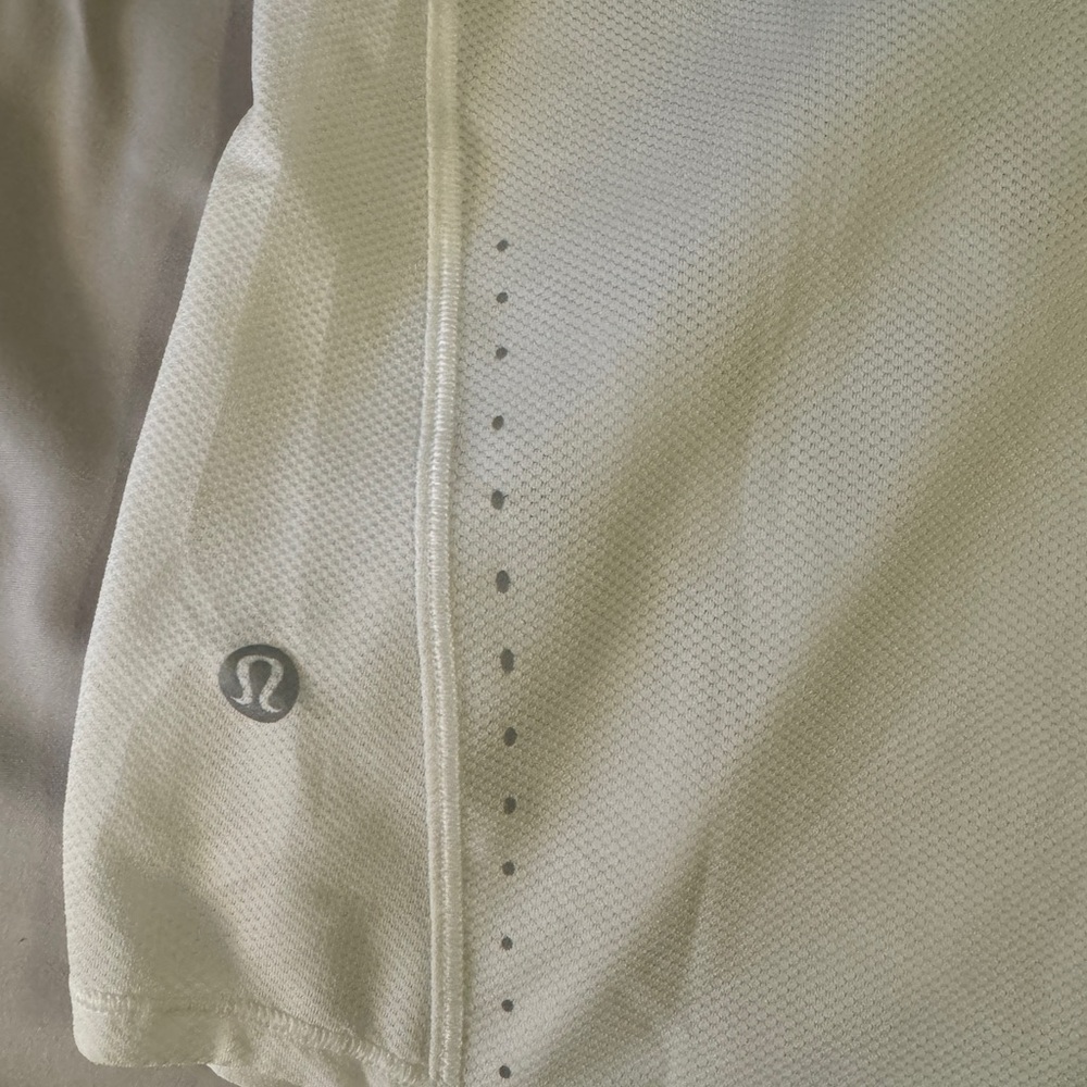 Lululemon white running tank